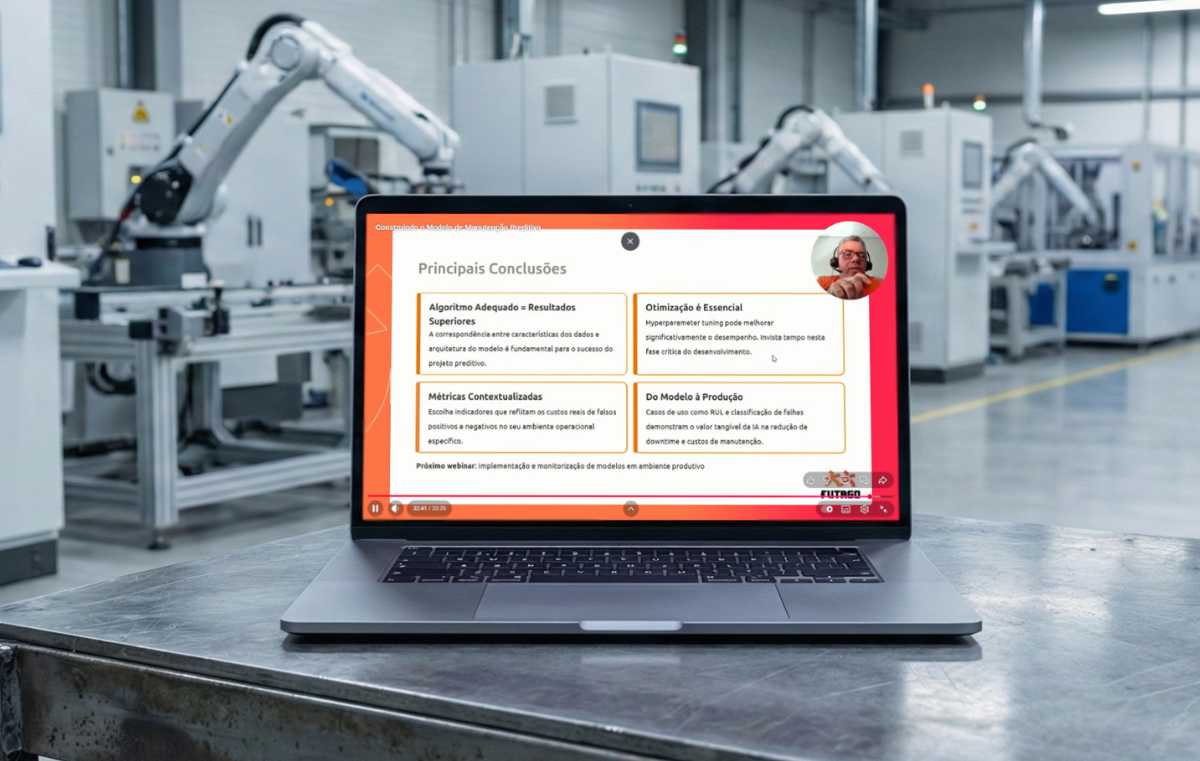 CEO da Futago apresentou como os modelos de manutenção preditiva são construídos